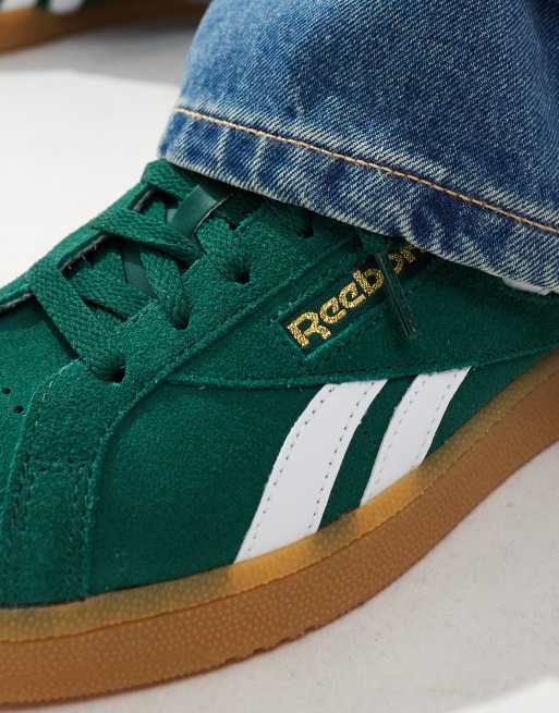 Khaki green reebok trainers online