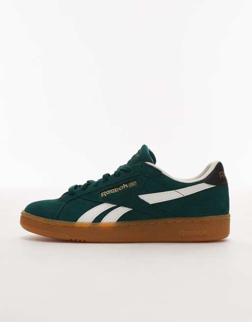 Reebok - Club C Grounds - Sneakers in gebroken groen en zwart, 2 van 5