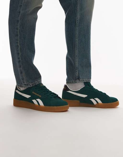 Reebok - Club C Grounds - Sneakers in gebroken groen en zwart, 5 van 5