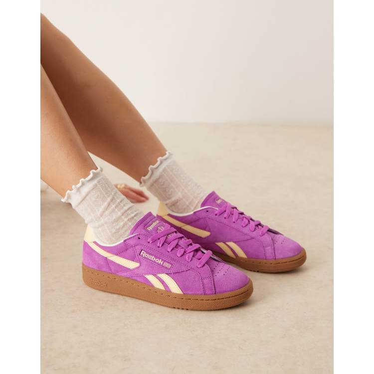 Reebok バスケットボールシューズ ピンク/パープル Reebok Womens Zigtech Purple Pink Running Training Shoes - US Size