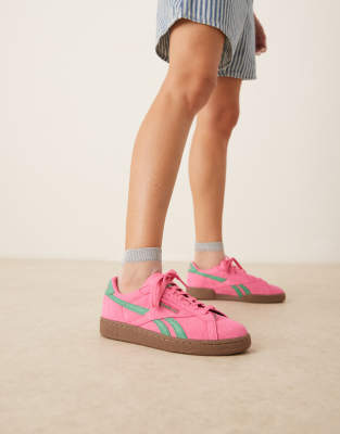 Reebok Club C Grounds Uk Sneakers In Pink