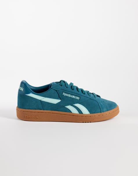Reebok Club C Grounds UK sneakers in teal and blue - view 1