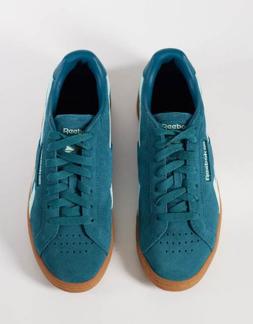 Reebok Club C Grounds UK sneakers in teal and blue, 3 of 5