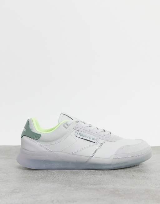 Reebok – Club C Legacy – Grå och gröna träningsskor