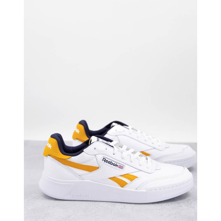 REEBOK Club C Revenge Womens Shoes - WHITE/YELLOW