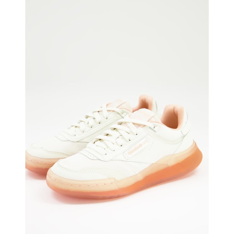 Reebok club c enfant orange new arrivals