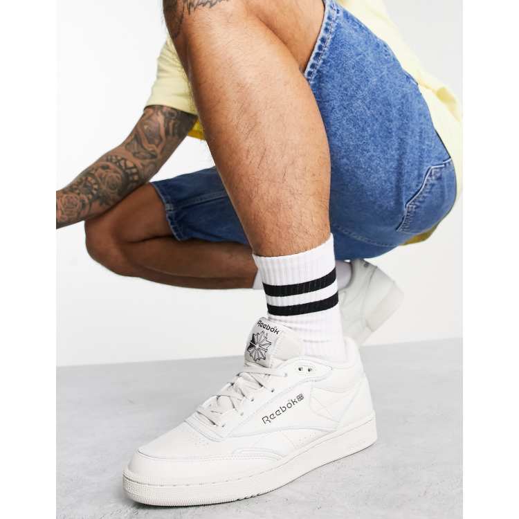reebok club mid