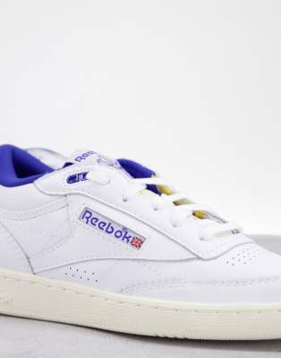 reebok bianche e blu