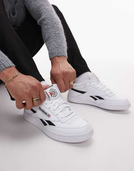 Reebok - Club C Revenge - Baskets - Blanc et noir, 5 de 5