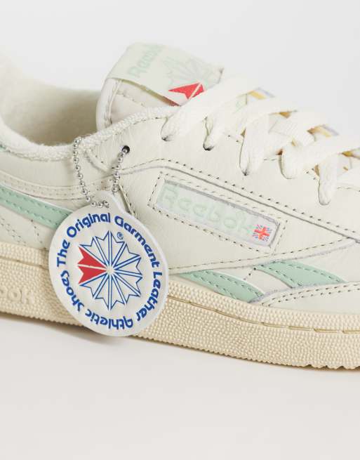 Reebok - Club C Revenge - Baskets vintage pour femme - Blanc cassé, 4 de 5