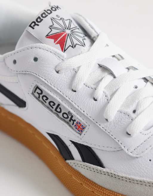 Reebok – Club C Revenge – Sneaker in Weiß und Schwarz mit Gummisohle, 4 von 5