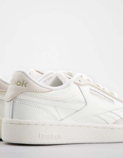 Reebok Club C Double sneakers in chalk and lilac - Exclusive to ASOS