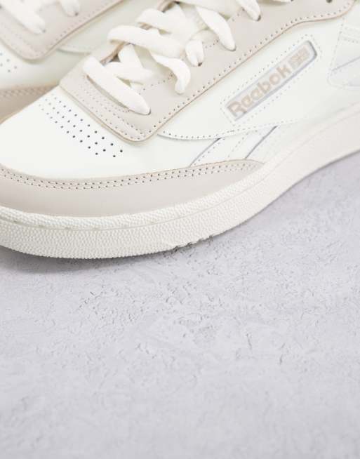 Reebok Club C Double sneakers in chalk and lilac - Exclusive to