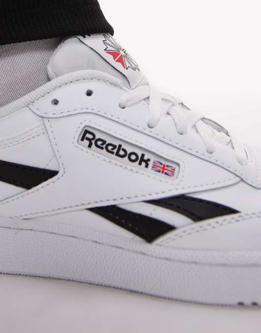 Reebok - Club C Revenge - Sneakers in wit en zwart, 3 van 5