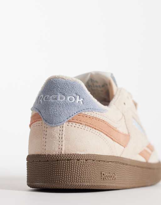 Reebok Club C Revenge Vintage sneakers in beige and orange, 3 of 5