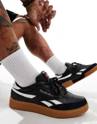 club C revenge vintage sneakers in black