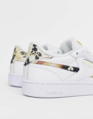 Reebok Club C Snakeskin sneakers in 