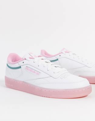 reebok rosa sneakers