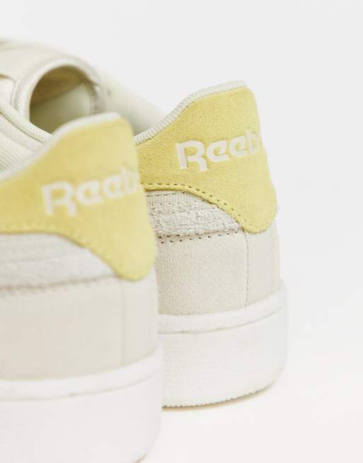 Reebok Club C sneakers in premium suede with translucent sole exclusive to ASOS, 2 of 4