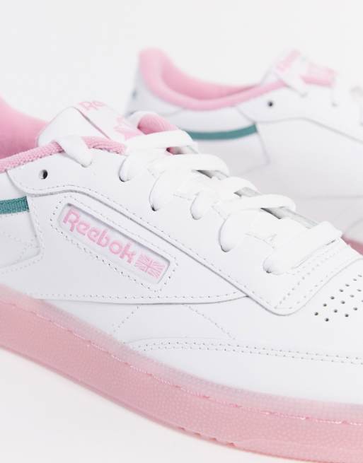 Reebok cheap roze zool