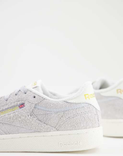 Reebok club store c grey suede