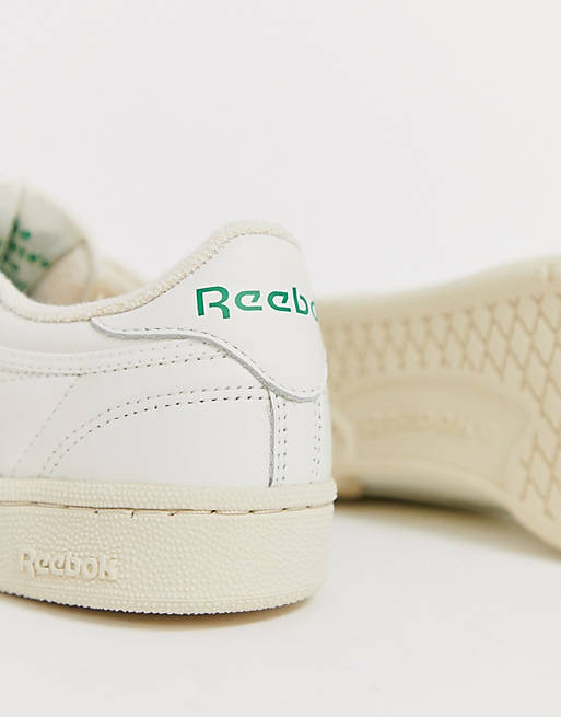 Shoes Trainers/Reebok Club C trainers in chalk 