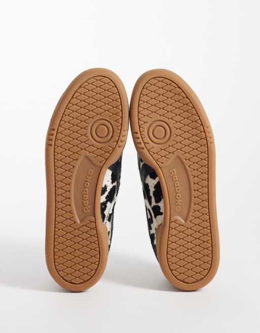 Reebok Club C UK sneakers in cow print, 5 of 5