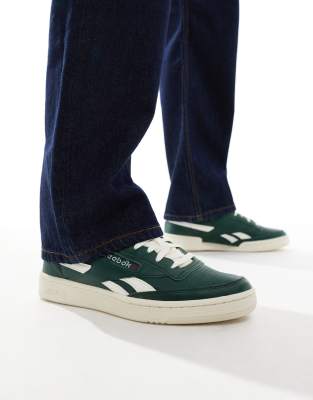 club c vintage revenge sneakers in green