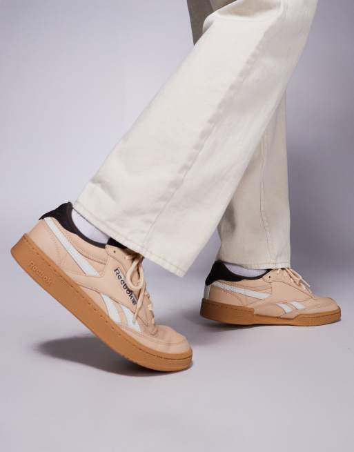 Reebok white deamp; red revenge plus trainers best sale