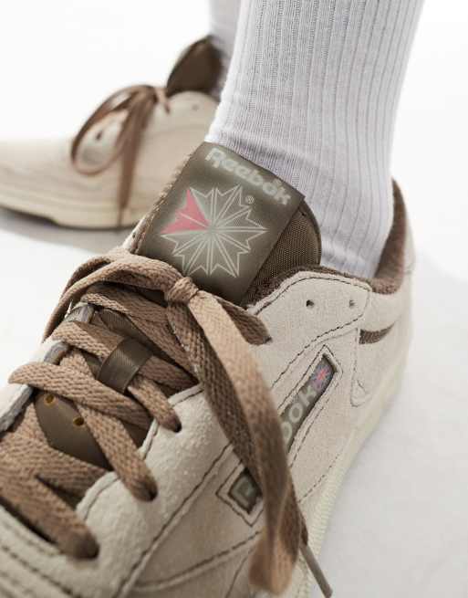 Brown reebok sneakers deals