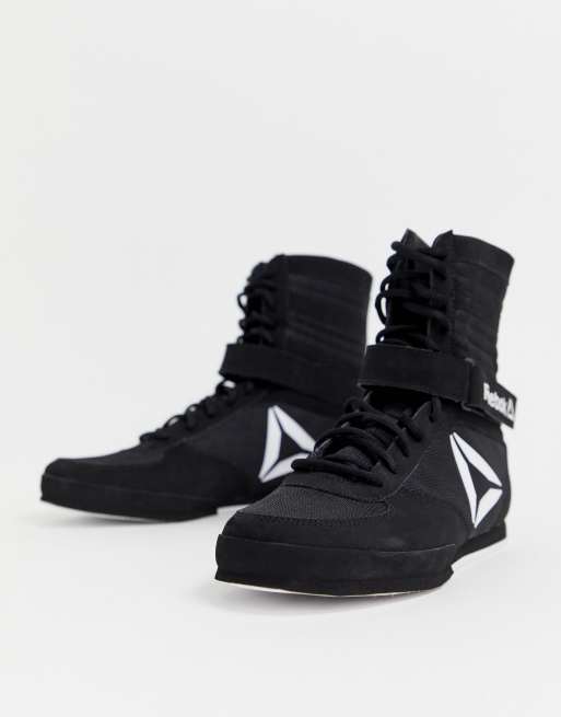 Reebok Combat Boxing Boots In Black