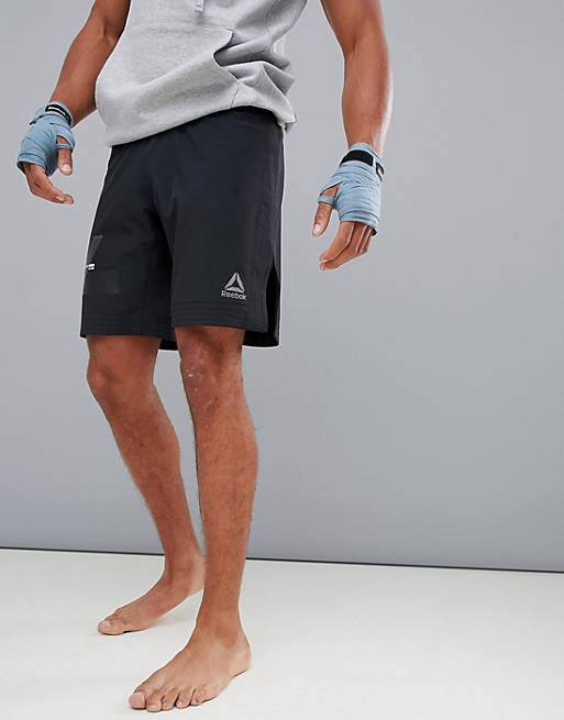 zondaar Verhogen Mening Reebok Combat Boxing Shorts In Black D96002 | ASOS