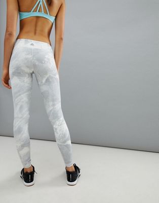 reebok white leggings