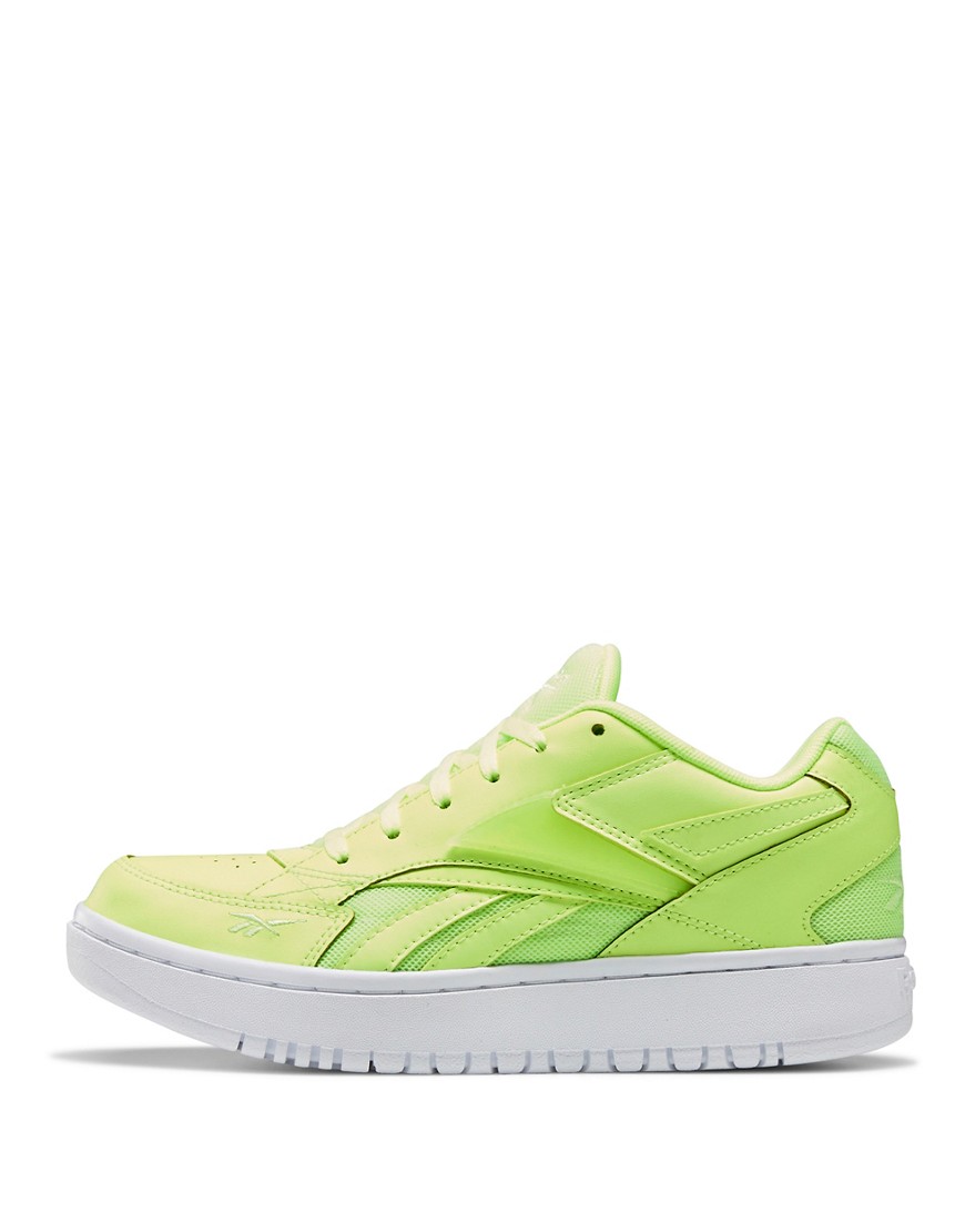 Reebok Court Double Mix sneakers in yellow