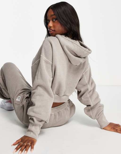 Reebok cheap cropped hoodie