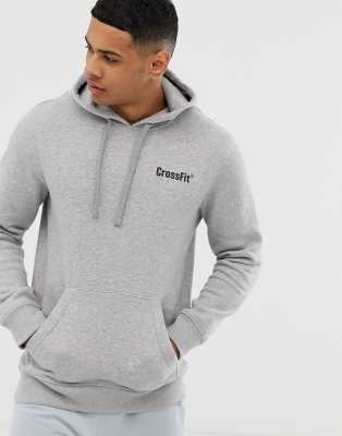 veste reebok crossfit homme gris