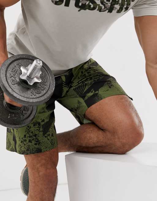 Black-Ops Camo CrossFit WOD Short w/Pockets – 321 Apparel