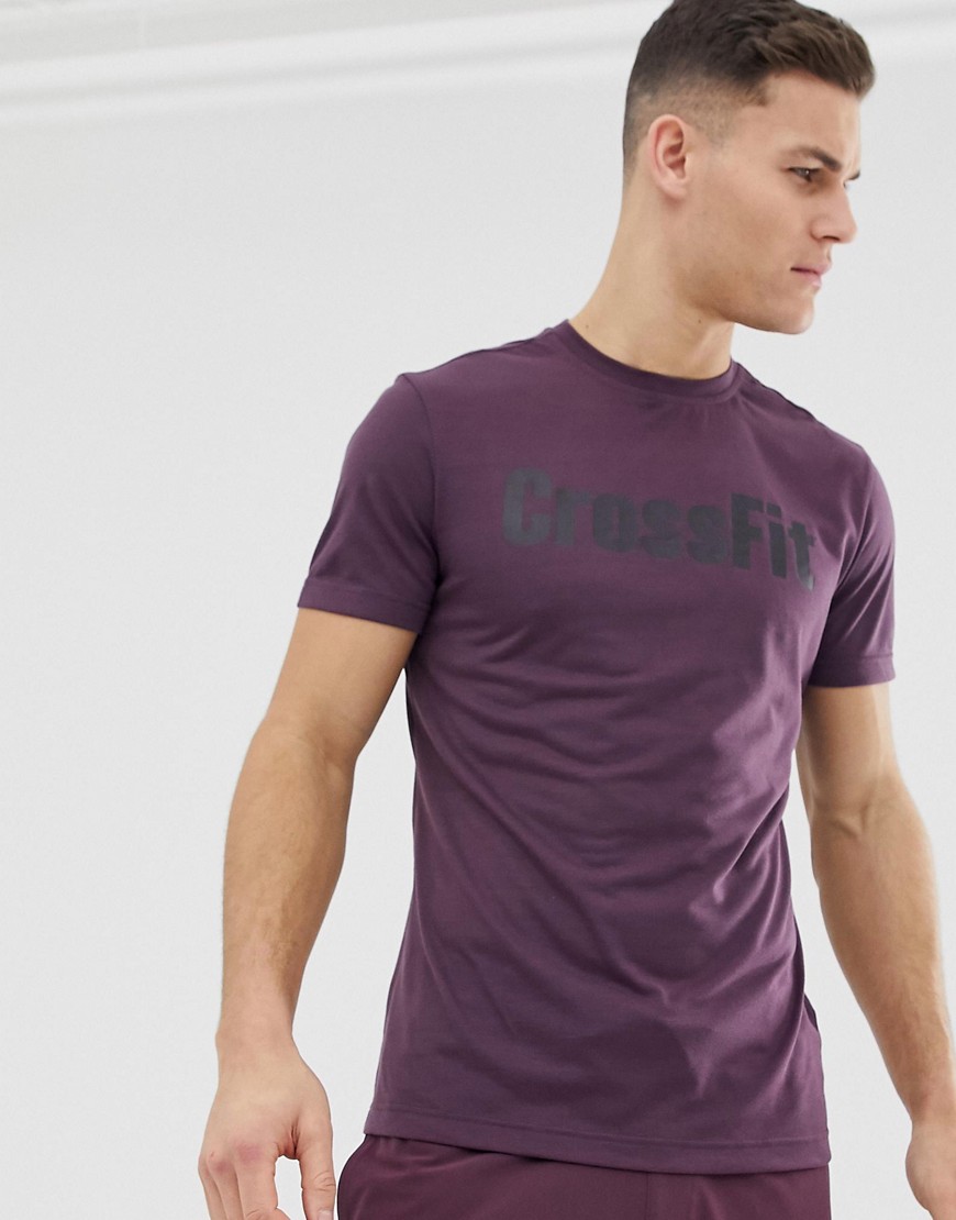 Reebok - Crossfit Speedwick - T-shirt in bordeauxrood