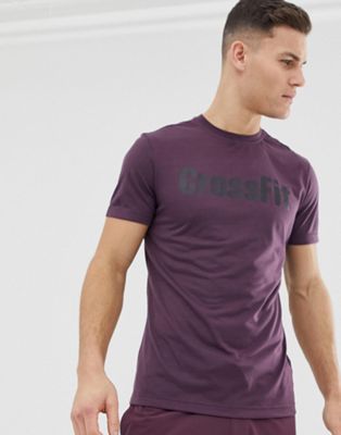 Reebok – Crossfit Speedwick – Vinröd t-shirt