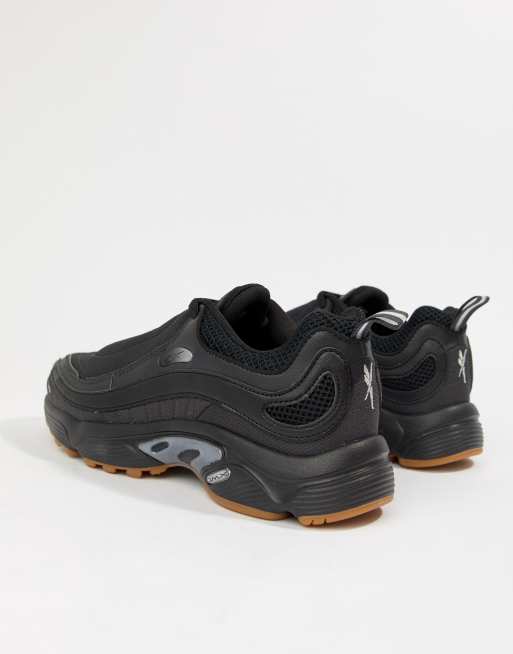 Reebok Daytona DMX trainers In Black CN8395