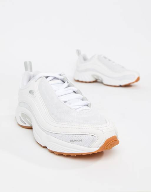 Reebok white cheap daytona sneakers