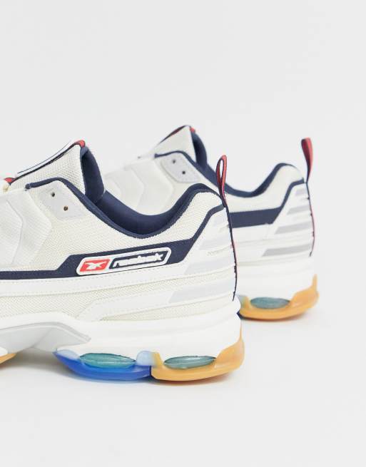 Reebok DMX 6 mirimar sneakers in White ASOS