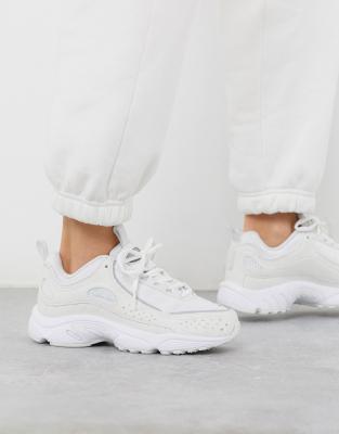 reebok dmx daytona trainers in white