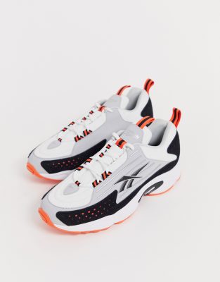 reebok dmx orange