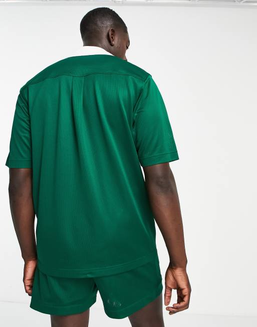 Reebok – Durchgeknöpftes Hemd in Grün, exklusiv bei ASOS, 4 von 4