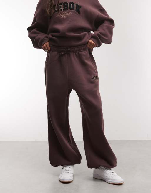 Reebok Elevated Athletic jogger coupe décontractée à bas ouvert marron, 2 de 5