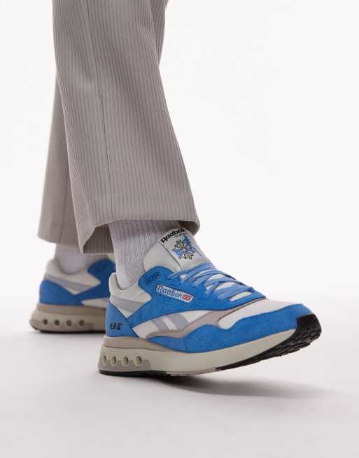 Reebok ERS World sneakers in blue and white