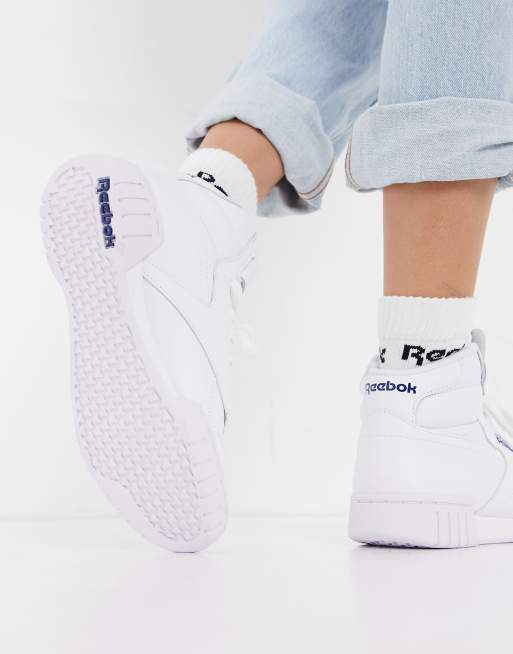 Reebok classic exofit hi on sale white