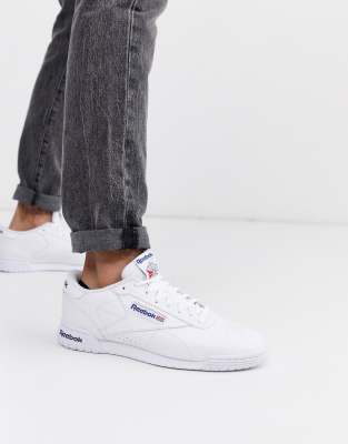 Reebok Ex o fit Leather Sneakers In White Ar3169 ModeSens