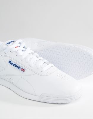 reebok white leather trainers